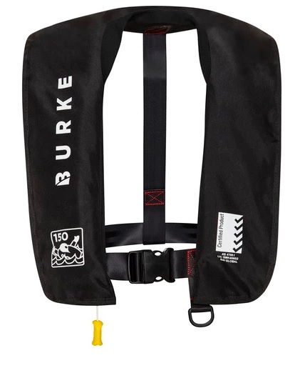 Burke Inflatable life jacket Auto - Click Image to Close